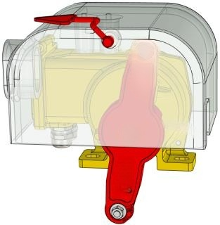 Pull cord switch  ZAXLS-X-FZ With Protection Cover &Sign