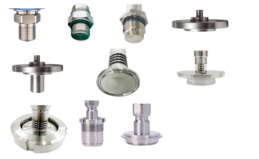 How many process connections can a pressure transmitter manufacturer offer?